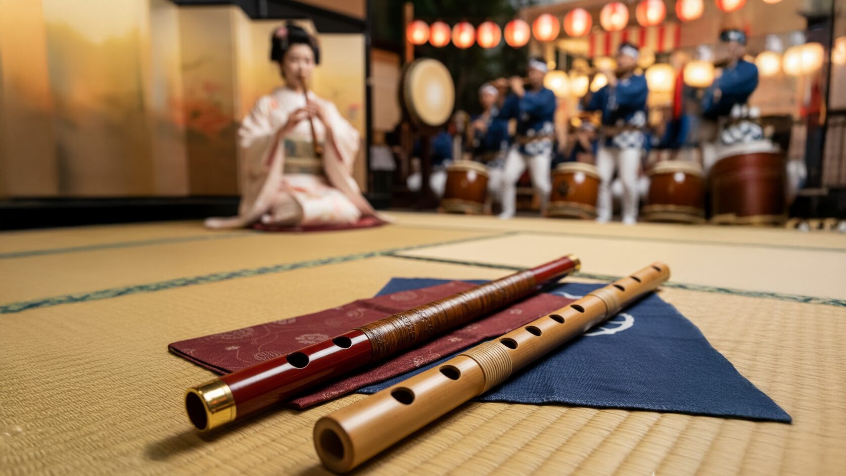 龍笛と篠笛の違いとは？歴史から値段まで…って、比べてわかるもんなの？徹底比較してみた！