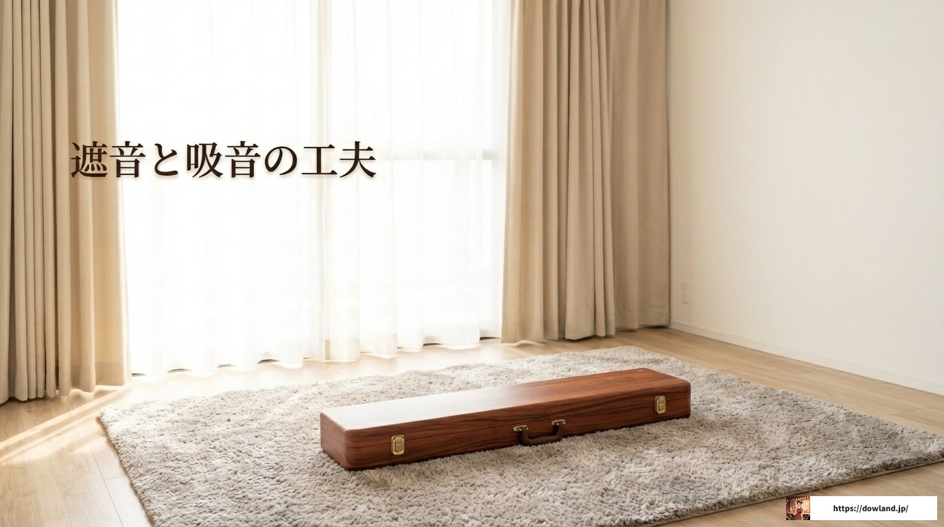 二胡がうるさいと悩む方へ!騒音対策と練習場所の完全ガイド