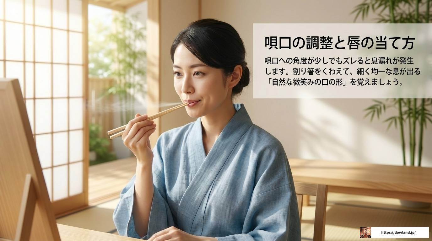 篠笛の音がかすれる原因とは？初心者向け直し方とメンテ術