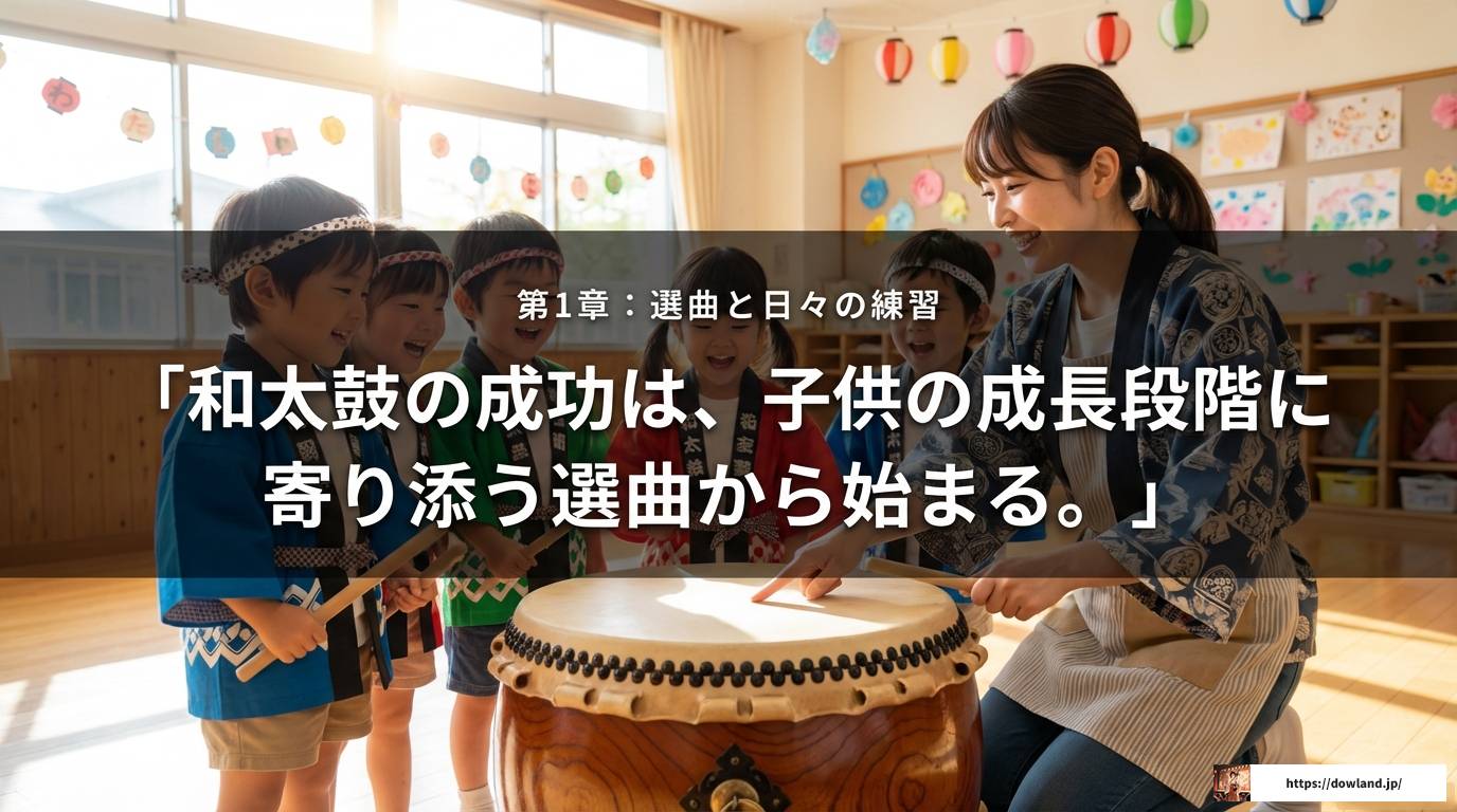 和太鼓に合うかっこいい曲！保育園で盛り上がる定番と演出法