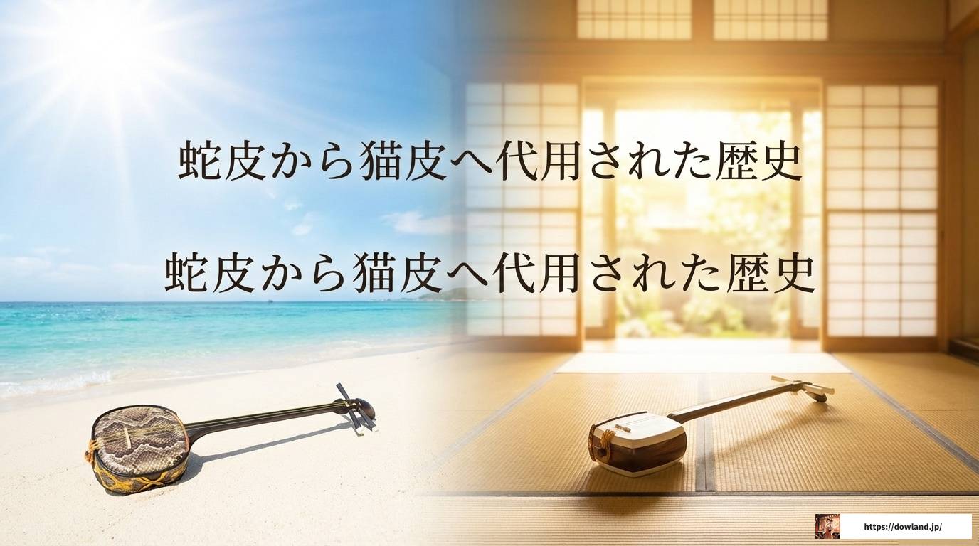 三味線に猫の皮がなぜ使われるのか？歴史と音色の秘密を解説