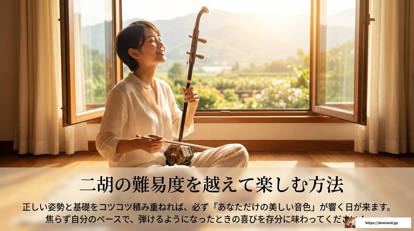 二胡の難易度を徹底解説！初心者が上達する練習法と習得期間の目安