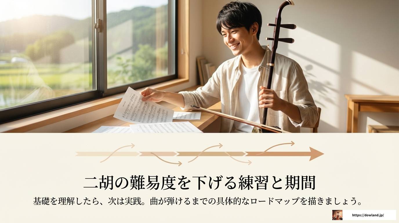 二胡の難易度を徹底解説！初心者が上達する練習法と習得期間の目安