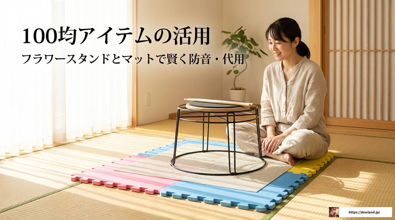 自宅で和太鼓の練習の代わりになるアイデアと最適な環境構築法