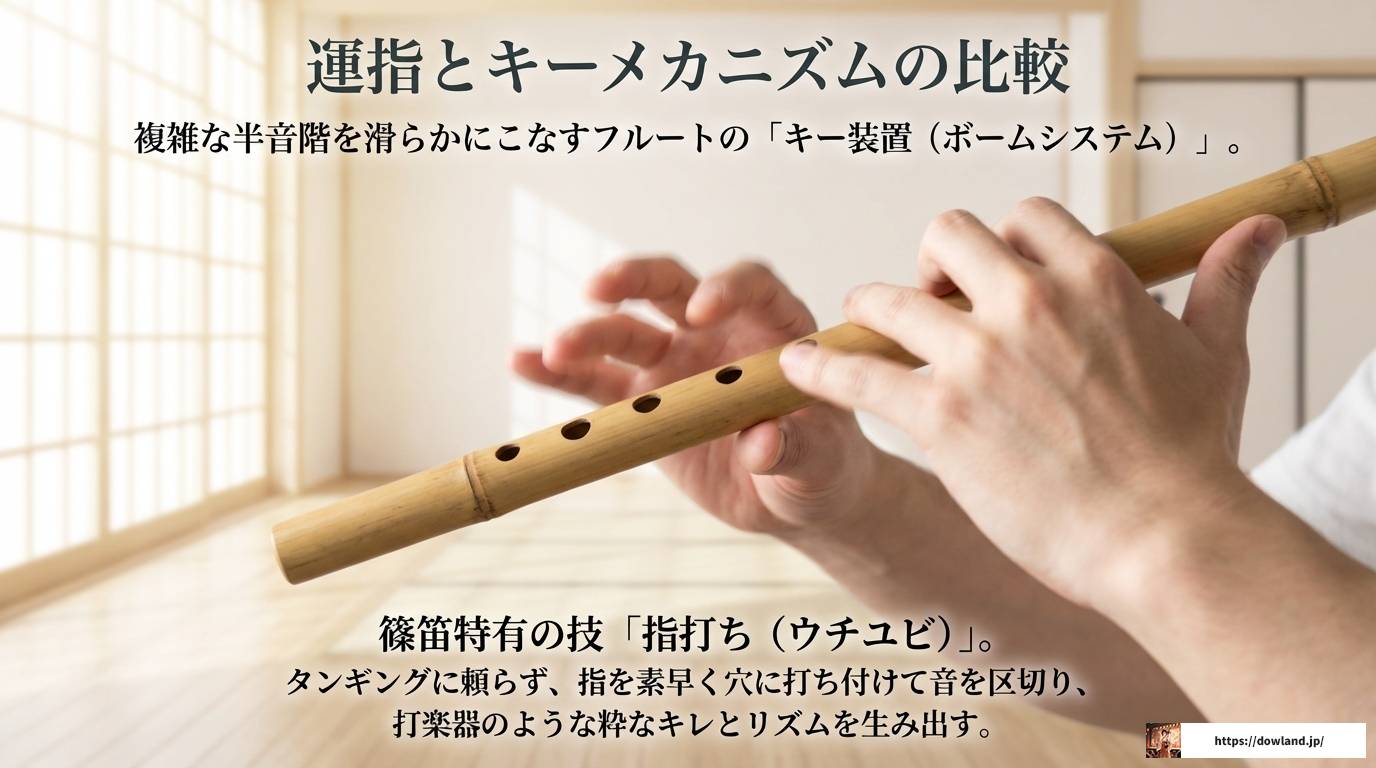 篠笛とフルートの違いを徹底解説!持ち替えやアンサンブルのコツ