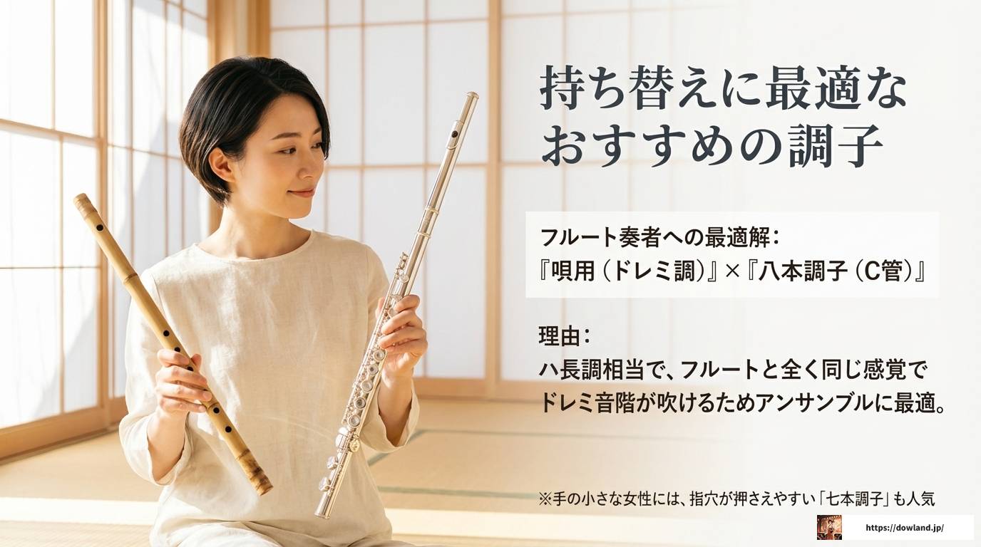 篠笛とフルートの違いを徹底解説!持ち替えやアンサンブルのコツ