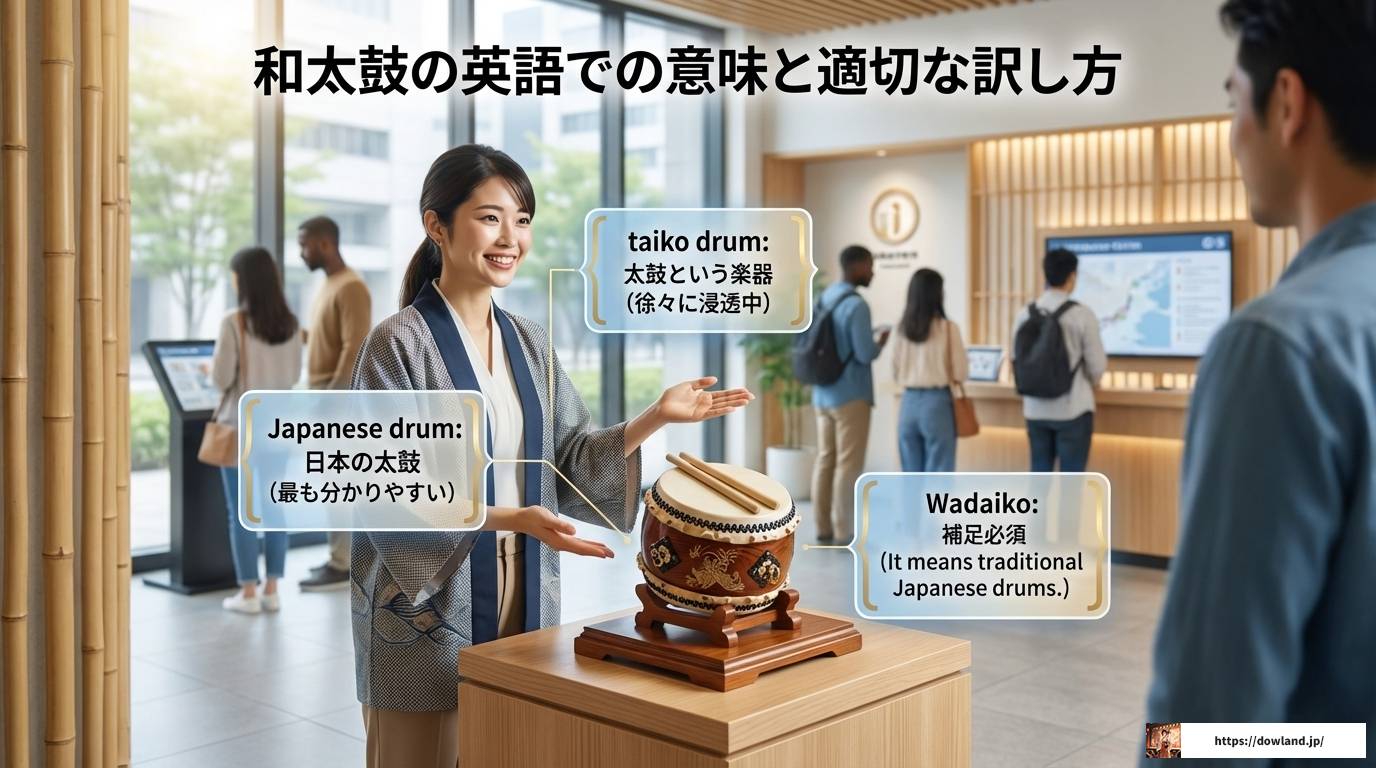和太鼓の英語表現ガイド！意味や翻訳のコツを分かりやすく解説