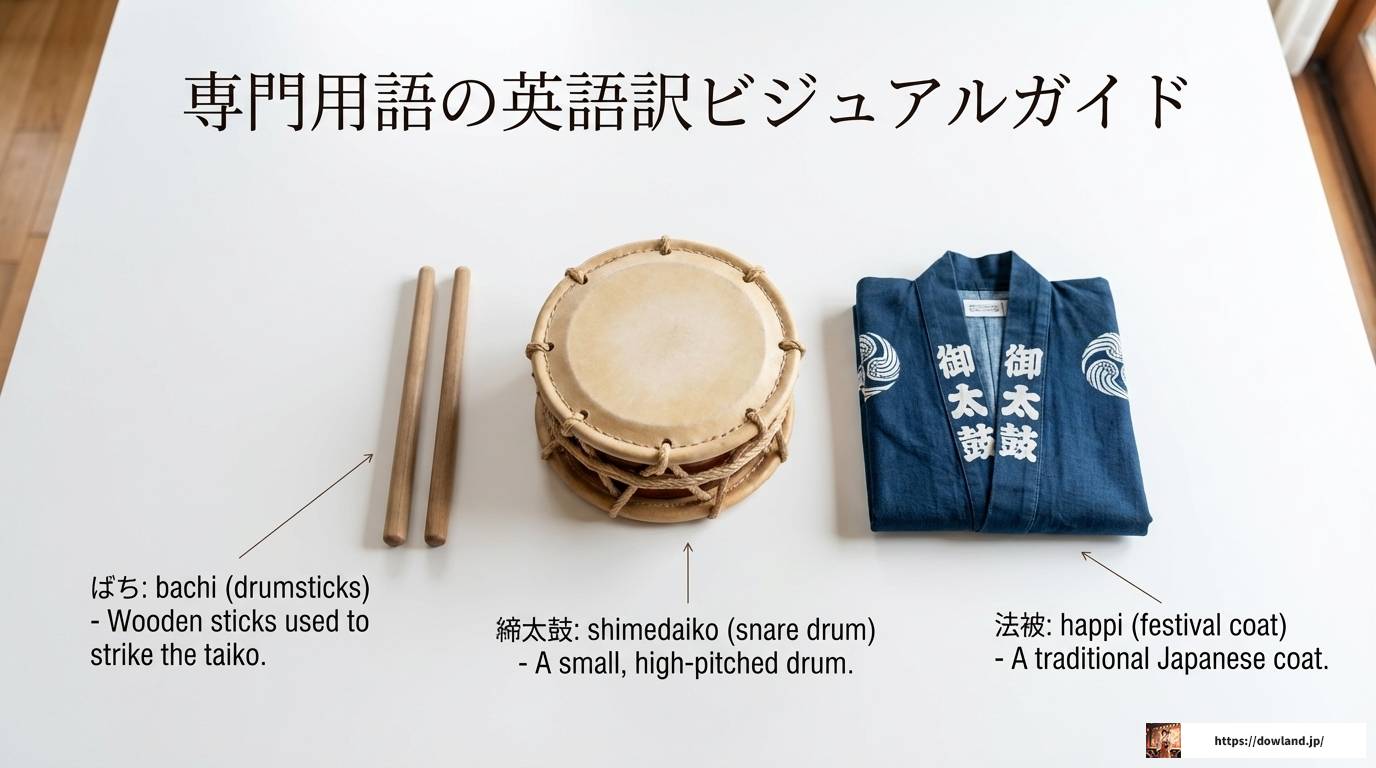 和太鼓の英語表現ガイド！意味や翻訳のコツを分かりやすく解説