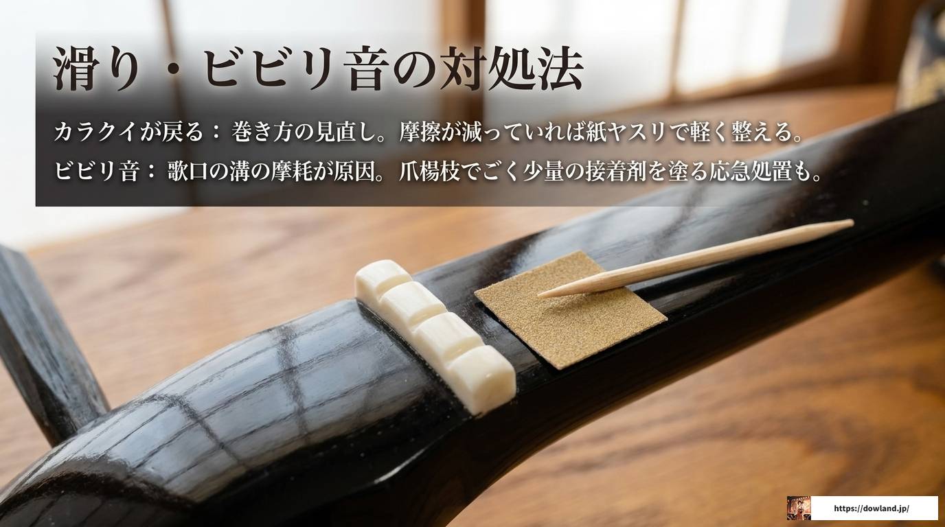 三線の弦張り替え完全ガイド｜結び方から調弦・失敗対策まで