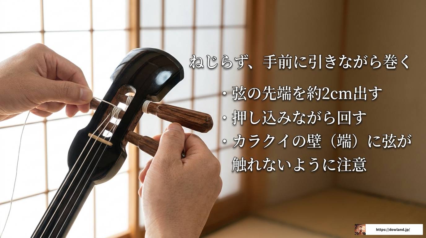 三線の弦張り替え完全ガイド｜結び方から調弦・失敗対策まで