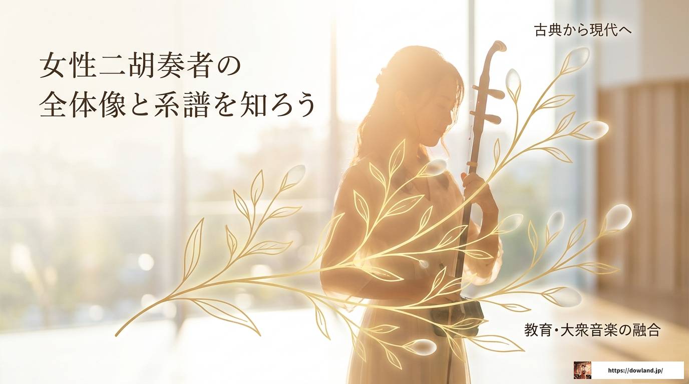 女性二胡奏者を完全網羅｜世界から日本の有名奏者まで解説