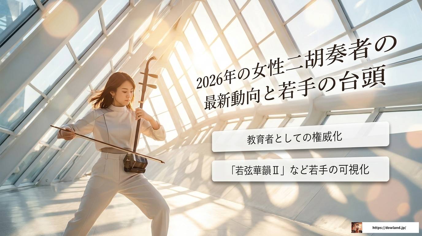 女性二胡奏者を完全網羅｜世界から日本の有名奏者まで解説