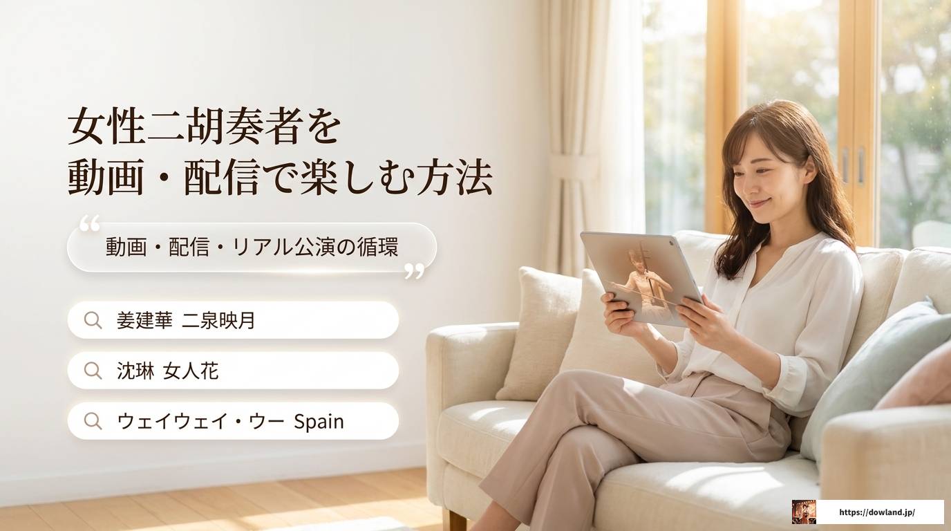 女性二胡奏者を完全網羅｜世界から日本の有名奏者まで解説