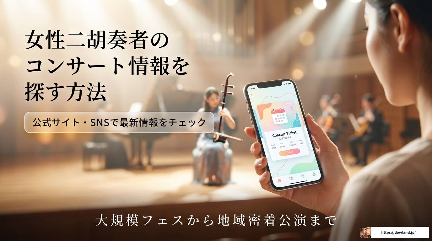 女性二胡奏者を完全網羅｜世界から日本の有名奏者まで解説