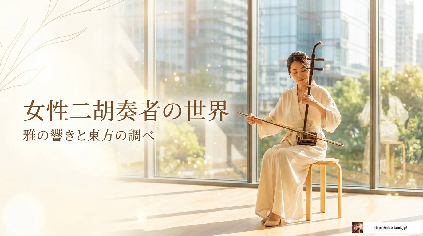 女性二胡奏者を完全網羅｜世界から日本の有名奏者まで解説