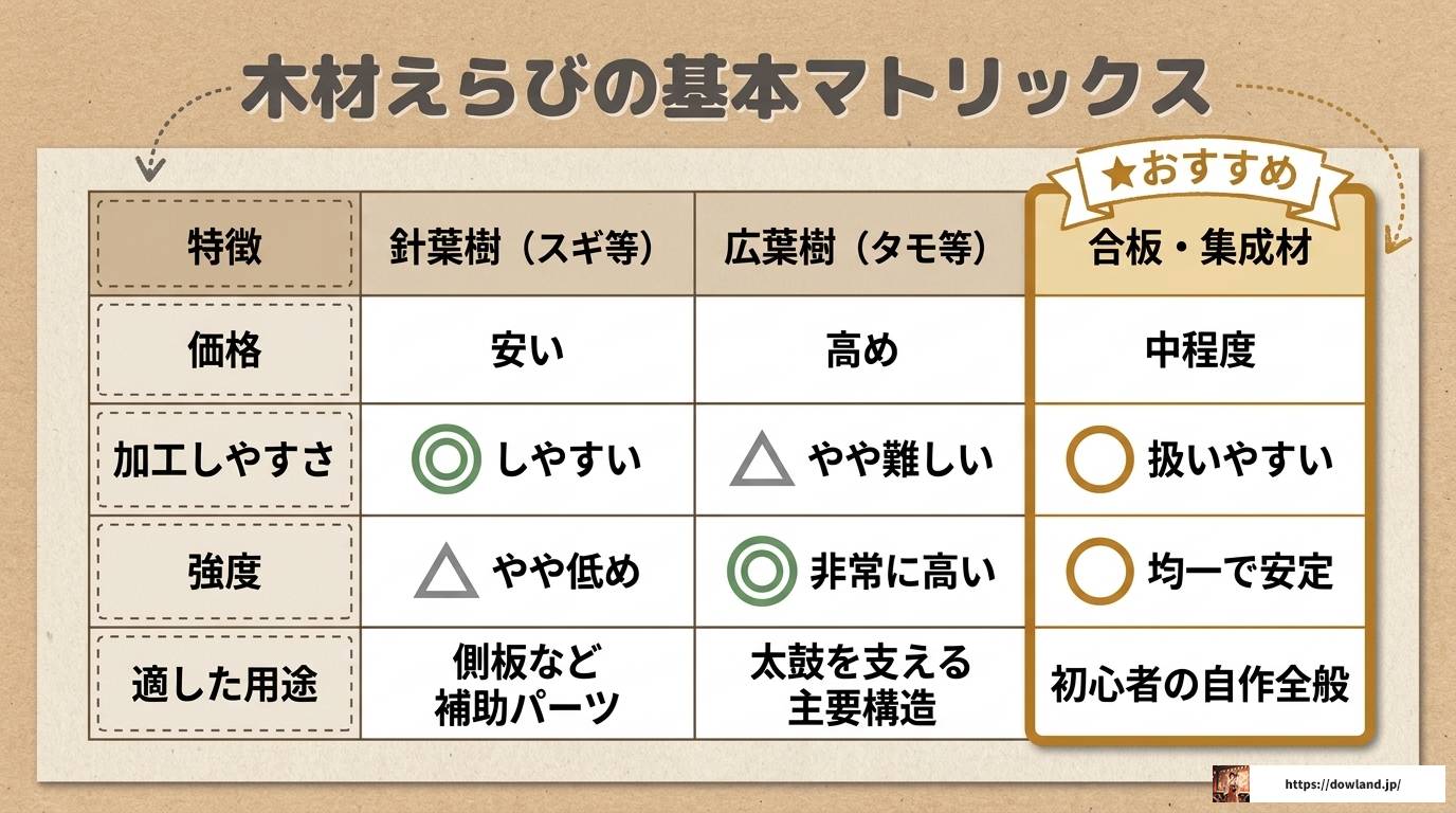和太鼓の台を自作する方法！材料選びから組み立てまで完全解説