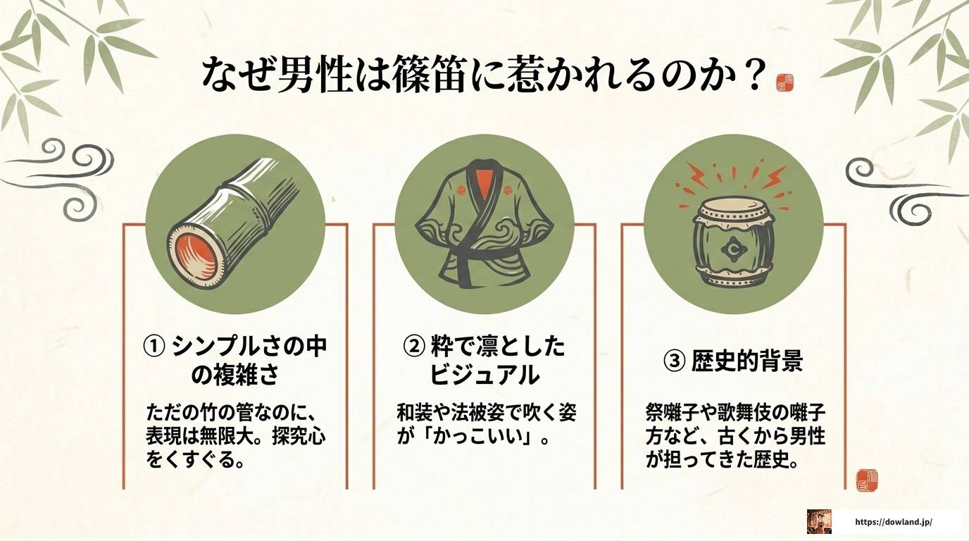 篠笛奏者として活躍する男性の魅力と演奏スタイル完全解説