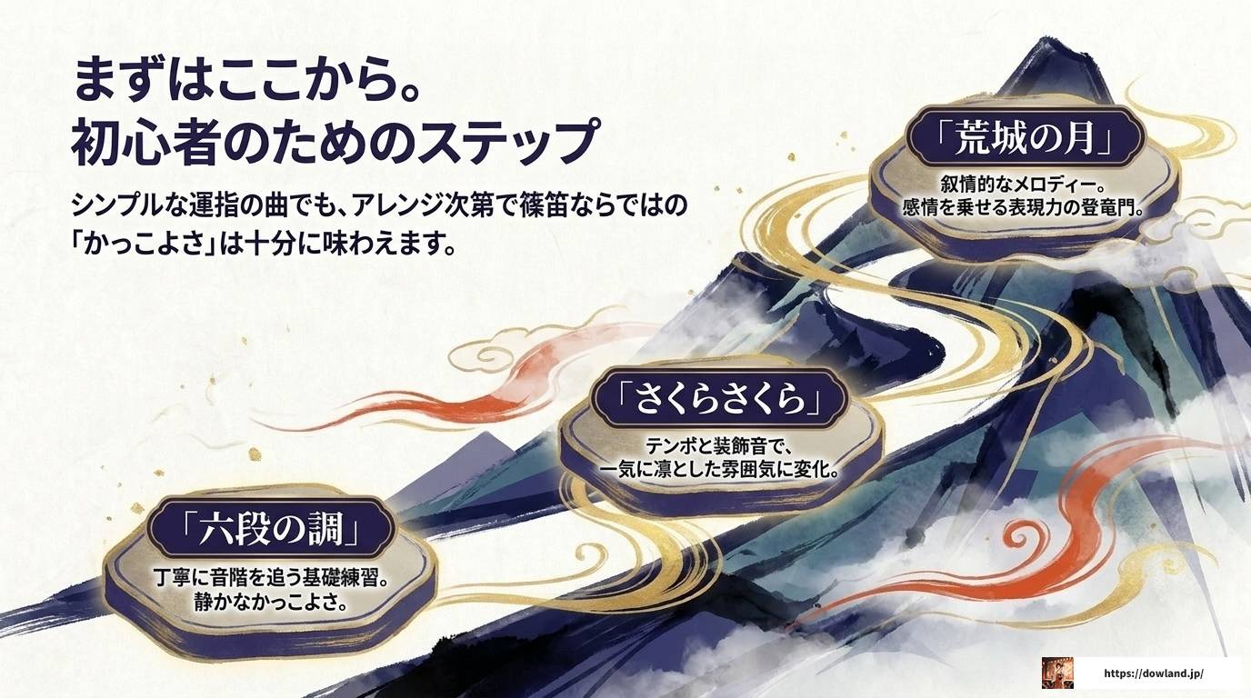 篠笛でかっこいい曲を奏でる！初心者から上級者まで選曲ガイド
