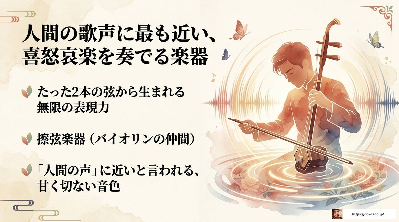 二胡の有名な曲まとめ｜初心者から上級者まで徹底解説