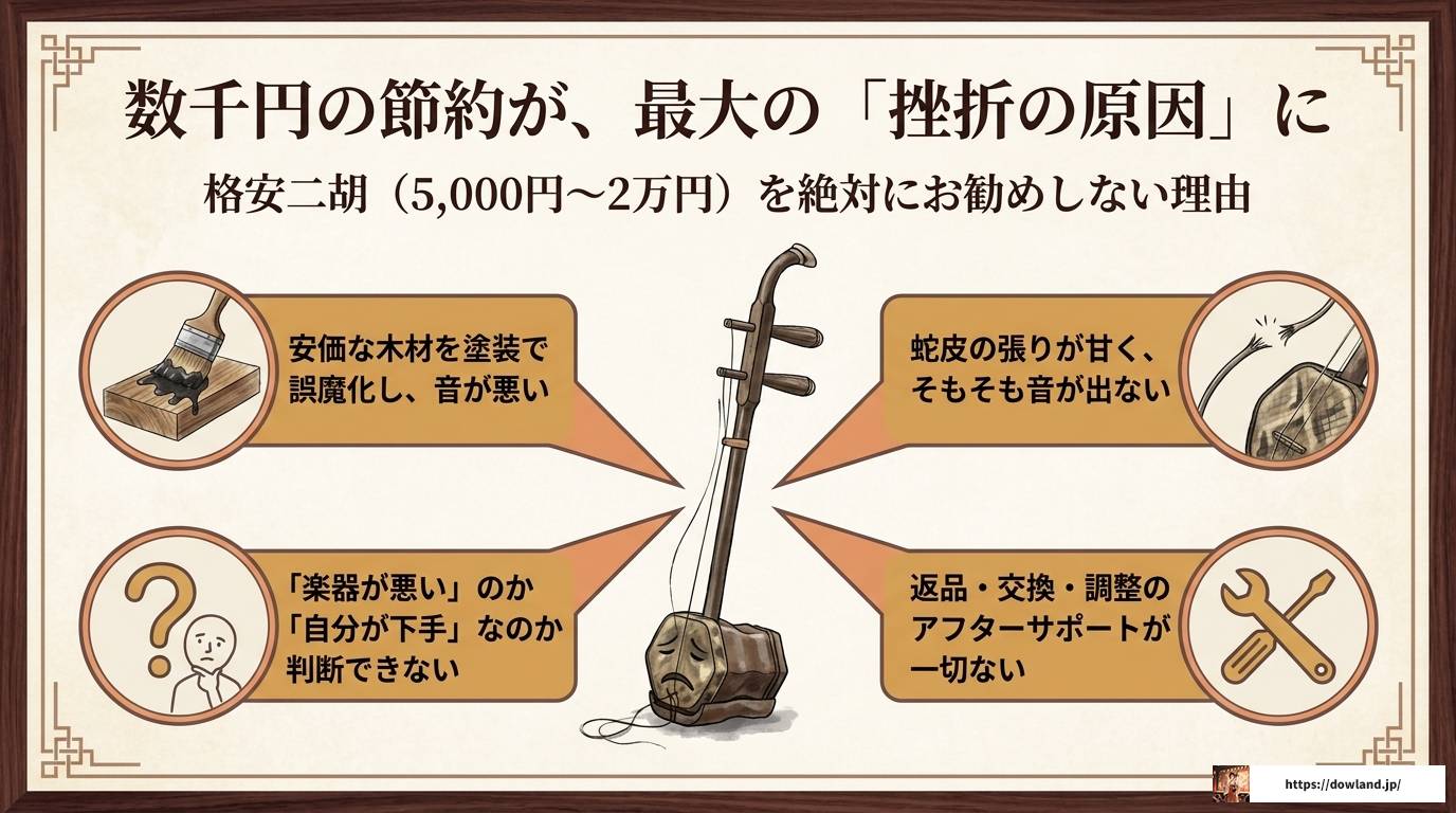 二胡を始める初心者必見!値段の相場と失敗しない選び方