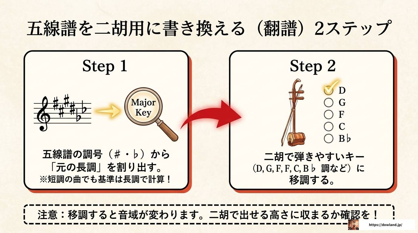 二胡の楽譜の読み方を完全解説!数字譜の基礎から実践まで