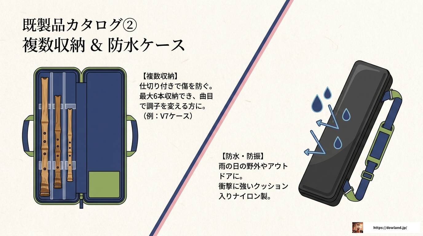 篠笛袋の肩掛けタイプ完全ガイド|選び方と作り方