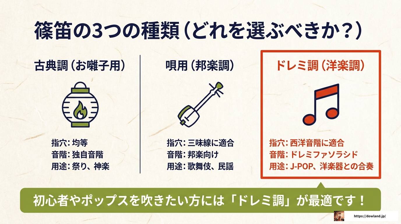 篠笛の吹き方とドレミ音階を初心者向けに徹底解説