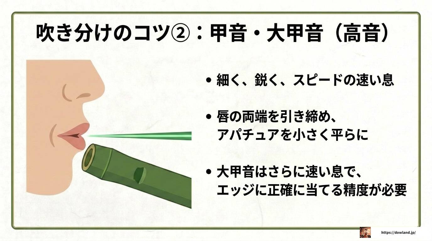 篠笛七本調子の運指表を図解！ドレミ調と古典調の完全ガイド