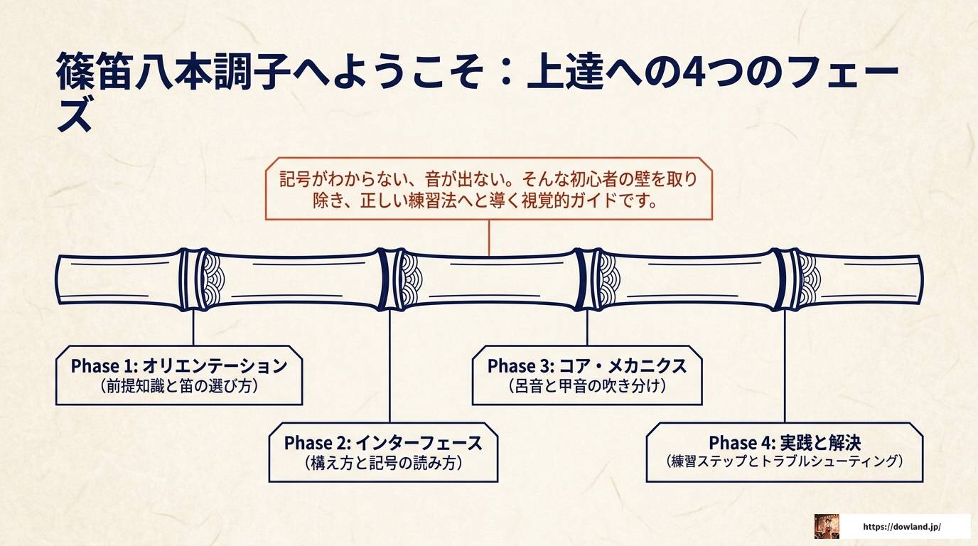 篠笛八本調子の運指表を完全解説！音階と練習法