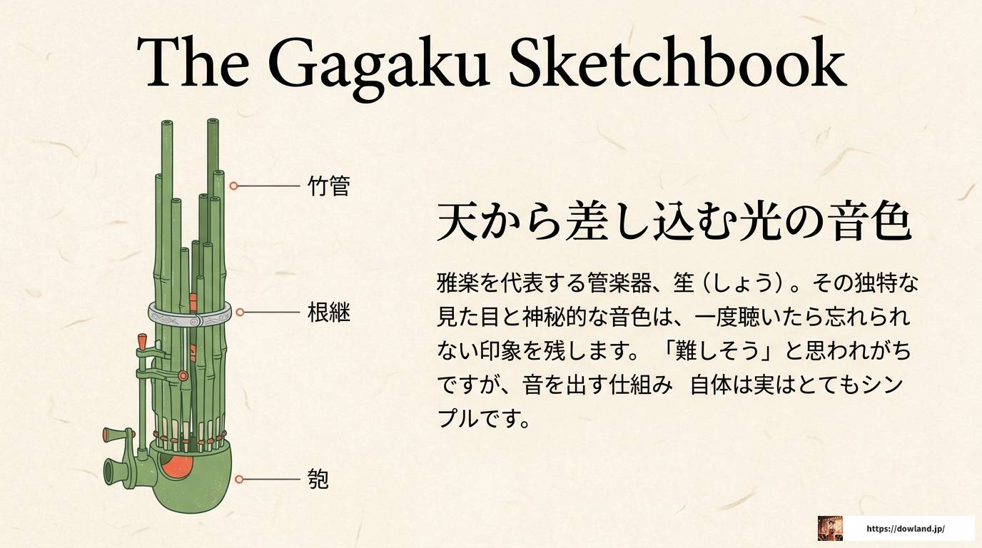 笙の吹き方を完全解説!初心者が知るべき基本と練習法