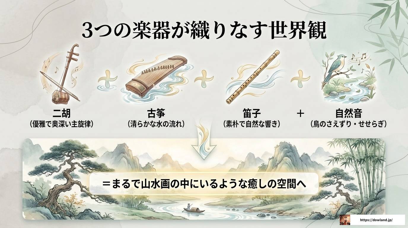 太極拳の音楽に二胡が選ばれる理由と名盤ガイド
