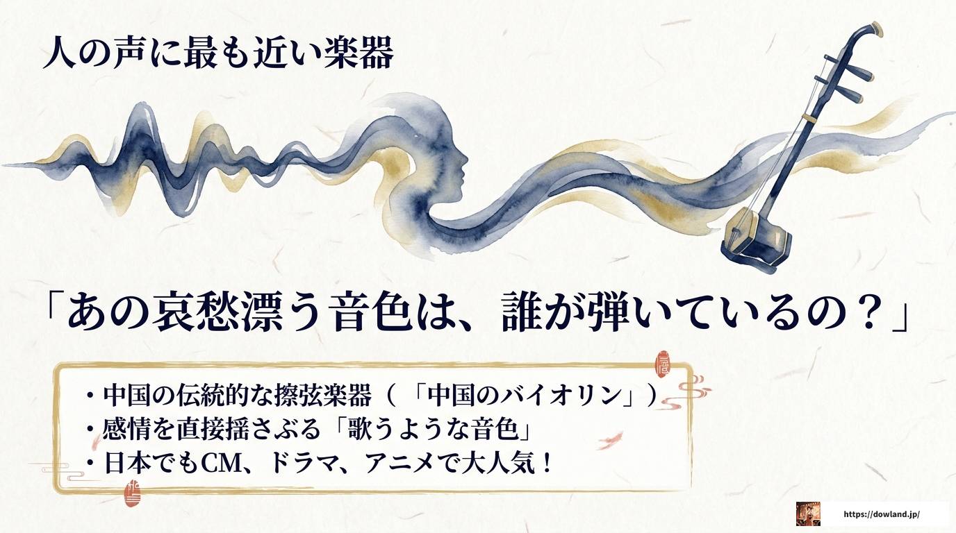 二胡の有名奏者を一挙紹介！世界が認めた実力派たち