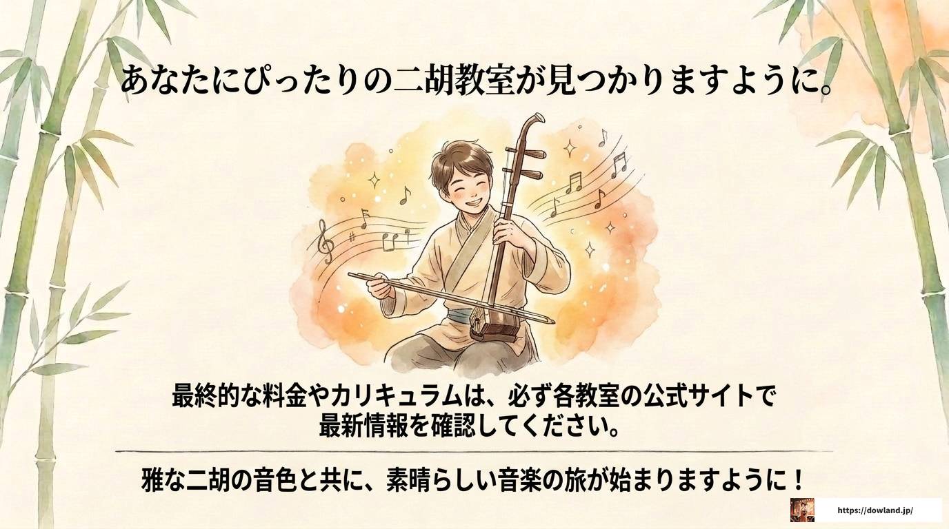 二胡教室は安いと質が心配？月謝相場と失敗しない選び方のコツ
