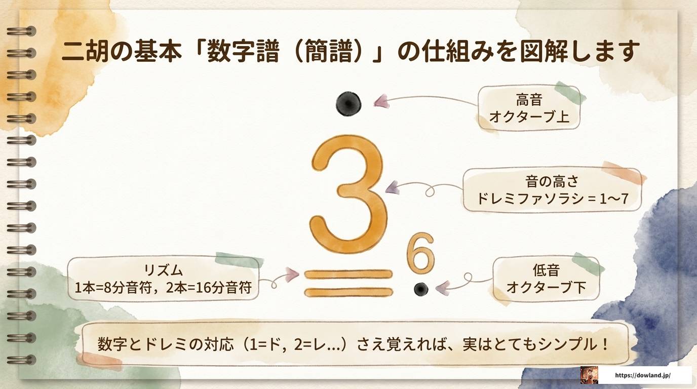 二胡楽譜を無料ダウンロードできる初心者向けサイト完全紹介