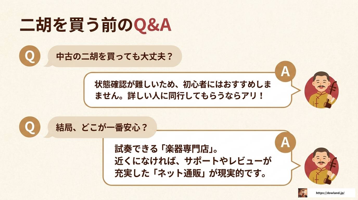 二胡はどこで買う？初心者向けの購入方法と選び方完全ガイド