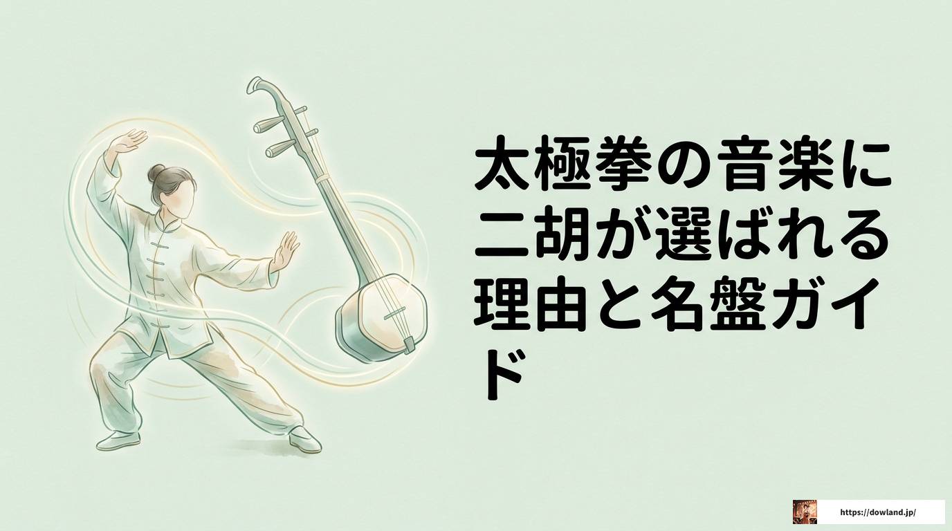 太極拳の音楽に二胡が選ばれる理由と名盤ガイド